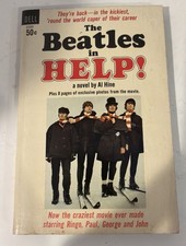 The Beatles in Help! - Novel by Al Hine, First Dell Printing 1965 Paperback — listing 5