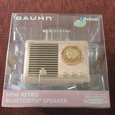 Bauhn Mini Retro Bluetooth Speaker