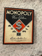 Vintage Monopoly Board Game by Parker Brothers
