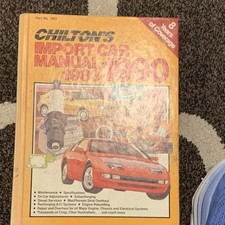 Chilton's Import Car Repair Manual 1983 (Import Cars 1976-1983), Hardcover