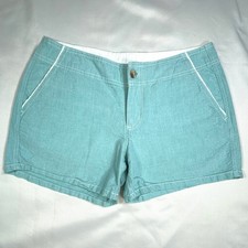 Columbia PFG Women's Lightweight Hiking/Fishing Shorts Light Blue — listing 5