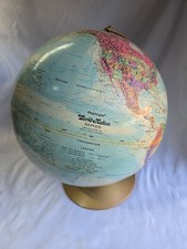 Replogle World Nation Series 12-Inch Raised Relief Globe on Gold Metal Base — listing 4