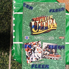 1992 Fleer Ultra Football Sealed Wax Box (36 Count) - Item 542 — listing 6