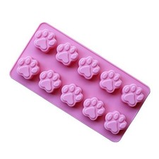 Silicone Candy/Baking Molds - Pet Paw Print & Dog Bone Shapes (Lot of 3+) — listing 6