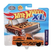 Hot Wheels '57 Chevy Die-Cast Car, Red with Yellow/White Tampos, Hong Kong Base, Blackwall Wheels — listing 2