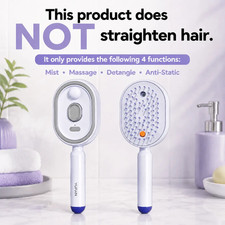 Electric Spray Retractable Air Cushion Comb (Hair Brush with Water Mist) — listing 2