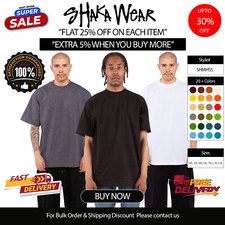 Shaka Wear Super Max Heavy Olive Green 'ADV' Graphic T-Shirt, Size L — listing 2