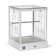 Frosted Glass Bird in Crystal Cage Trinket Box, 4.5 inch — listing 6