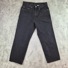 Levi's 550 Relaxed Fit Blue Denim Jeans, Size Medium — listing 3