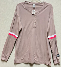 Victoria's Secret PINK Pink Pocket T-Shirt with Dog Logo, Size XS
