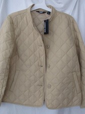 Lands' End Women's Blue Quilted Jacket, Size M (10-12) — listing 5