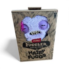 Fuggler Hairy Fuggs Old Tooth 9" Plush Monster - Grey