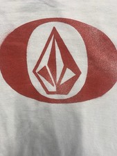 Volcom Basic Tee Black Graphic Logo T-Shirt, Size M — listing 3