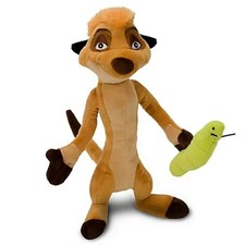 Disney The Lion King Timon Plush with Velcro Bug Grub — listing 6