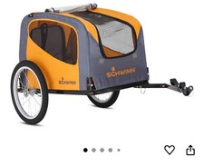 Schwinn Rascal Bike Pet Trailer (Orange/Gray) — listing 3