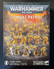 Warhammer 40K Imperial Fists Space Marine - Custom Painted 'Brother Sanchez' on Display Base — listing 2