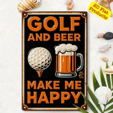 Golf-Themed Decorative Wall Mirror with Crossed Clubs, Golf Balls, and Clubhouse Relief — listing 6