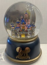 Disneyland Resort Sleeping Beauty Castle Musical Snow Globe