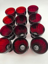 Vintage Royal Ruby Red Glass Tumbler, listing 4
