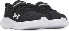 Toddler Boys' Athletic Sneakers, Green/Black/Silver, Bungee Lace & Strap — listing 2