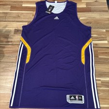 Adidas Los Angeles Lakers Basketball Practice Sleeveless Jersey / Tank