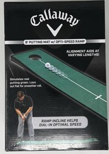 Callaway 8' Putting Mat with Opti-Speed Ramp — listing 5