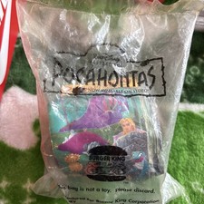 Disney's Pocahontas Meeko Burger King Collector Plastic Cup (1994) — listing 5