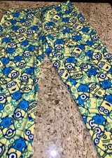 Minions Despicable Me Winter Holiday Fleece Pajama Lounge Pants