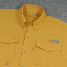 Columbia PFG Bahama Vented Fishing Shirt, Light Blue — listing 4