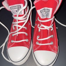 Converse Chuck Taylor All Star High Top Sneakers in Red — listing 5