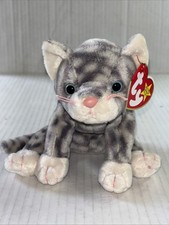 Ty Beanie Baby Silver the Gray Tabby Cat 1999 — listing 5