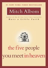 The Five People You Meet in Heaven by Mitch Albom, First Edition Hardcover — listing 5