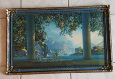 Maxfield Parrish "Daybreak" Framed Art Print, 1920s Reinthal & Newman Reproduction — listing 4