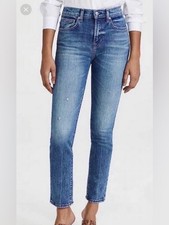 7 For All Mankind Women's Slim Straight-Leg Jeans Size 28 — listing 4