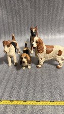 Vintage Ceramic Figural Dog Trinket Dish / Ashtray with Perched Puppy — listing 4