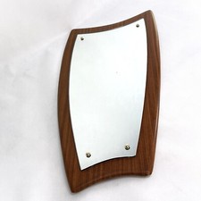 Mid-Century Modern Solid Wood Framed Wall Mirror — listing 6