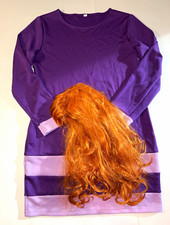 Daphne Blake Costume Dress with Green Scarf (Scooby-Doo)