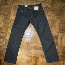 Levi's 505 Regular Fit Jeans, Dark Wash Denim, listing 3