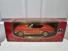Mira 1:18 Scale 1964-1966 Ford Mustang Convertible Diecast Model Car, Red — listing 4