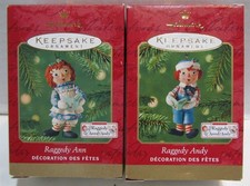 Vintage Hallmark Raggedy Ann Miniature Playing Cards with Original Box