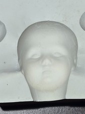 Two-Part Plaster Slip-Casting Mold for Antique Doll Head Reproduction — listing 5