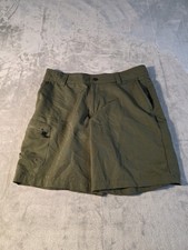 Magellan Outdoors Men's FishGear Belted Nylon Cargo Shorts, Gray, Size 38 — listing 5