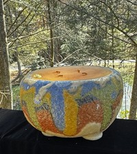Handpoured Candle in Blue & White Ceramic Bowl — listing 3