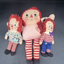 Vintage Knickerbocker Raggedy Ann Doll, 14 inch — listing 5