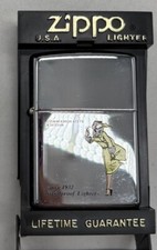 Zippo Commemorative Lighter 1932-1982 with Built-in Tape Measure - China Electronics Import/Export & Lawrence-Crow Electronics 50th Anniversary Advertising Piece (New in Box) — listing 5