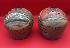 Emmanuel Maldonado Hand-Burnished Art Pottery Vase with Geometric Deco Design — listing 5