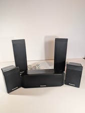 Panasonic Home Theater Speaker Set - Center Channel + Pair of Bookshelf Surround Speakers — listing 3