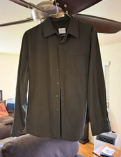 Giorgio Armani Men's Camel Linen-Blend Shirt Jacket, Size 56 (IT), listing 6