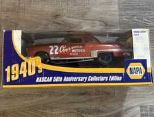 Action/NAPA NASCAR 50th Anniversary Red Byron #22 Overseas Motors 1949 Oldsmobile Diecast 1:24 — listing 4