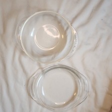 Vintage Pyrex 624 Brass Casserole Dish Carrier/Caddy with Fruit Motif, Fits 9x9 Dish — listing 4